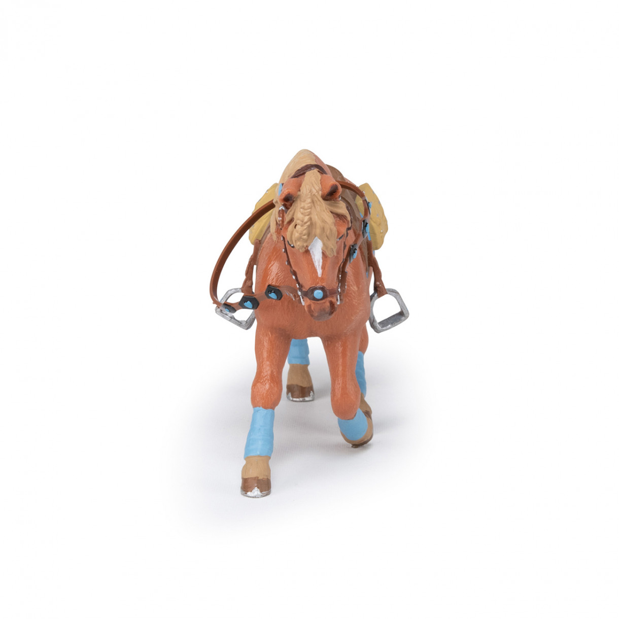 Φιγούρα ιππασίας σε μπλε χρώμα