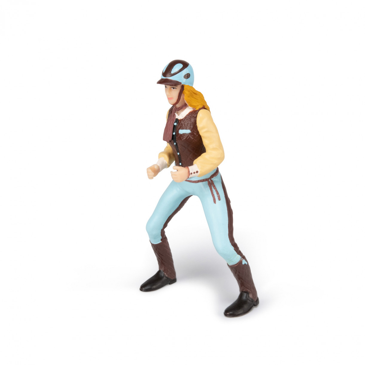 Φιγούρα αναβάτη σε μπλε