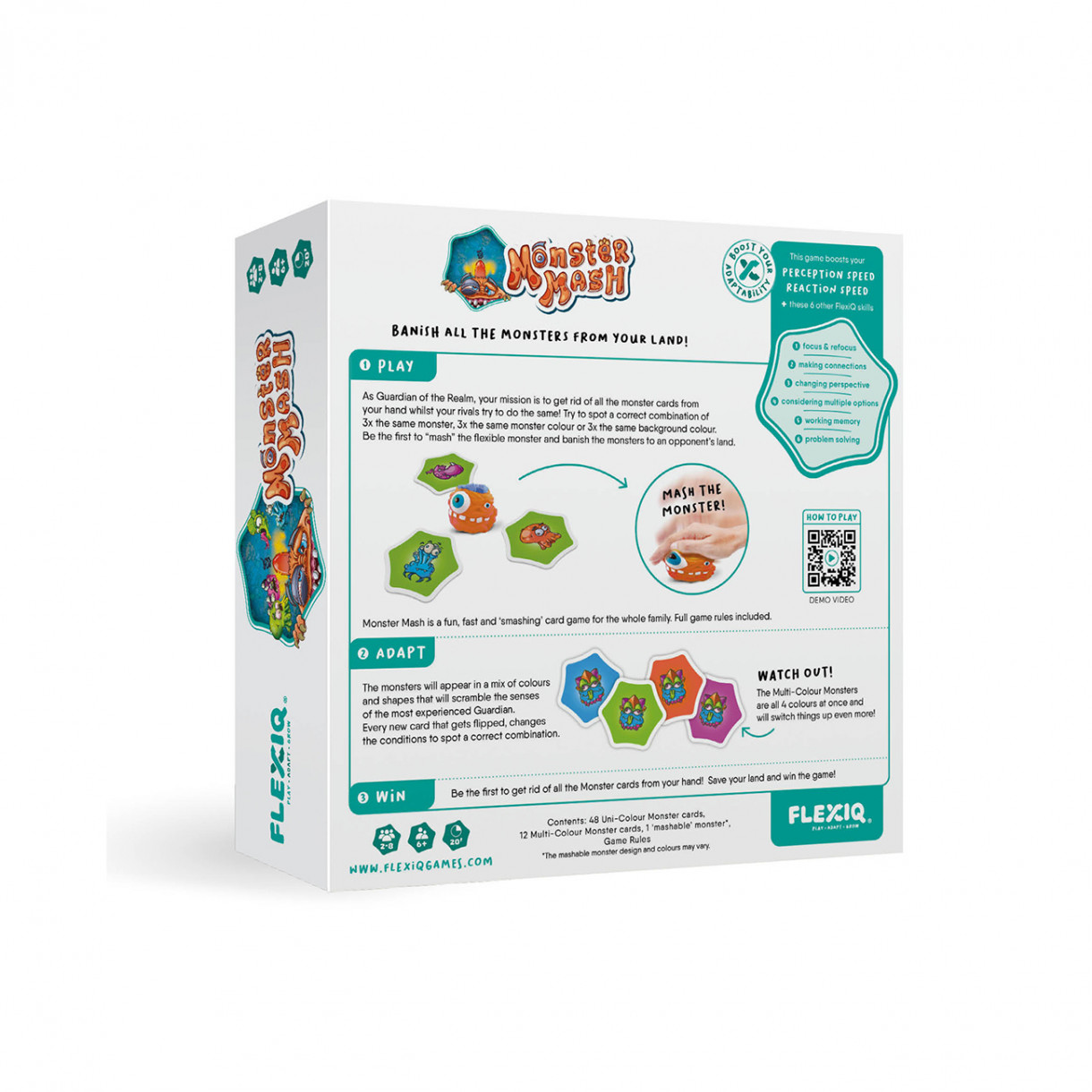 παιχνίδι καρτών συντρίψτε το τέρας