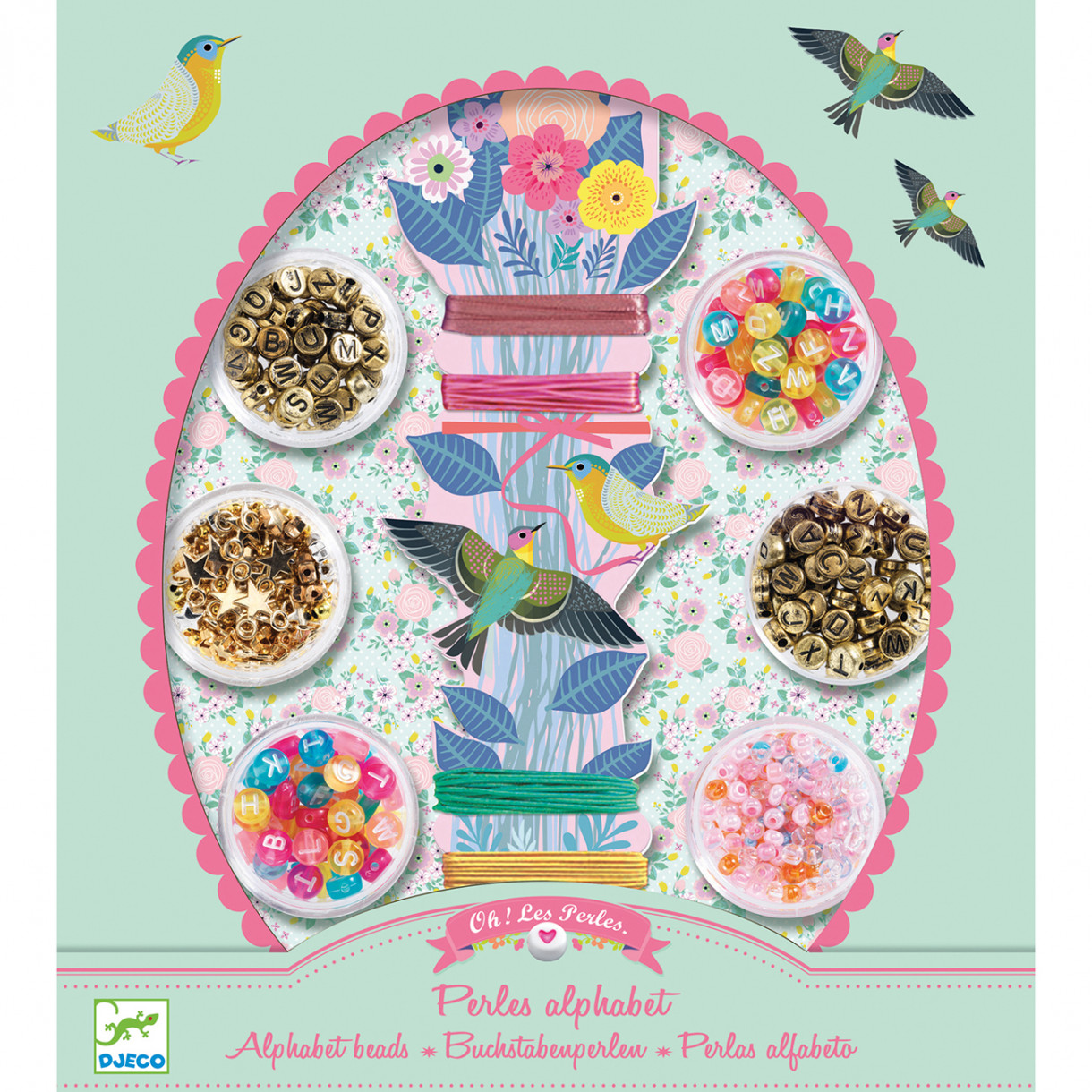 δημιουργήστε κοσμήματα με γράμματα