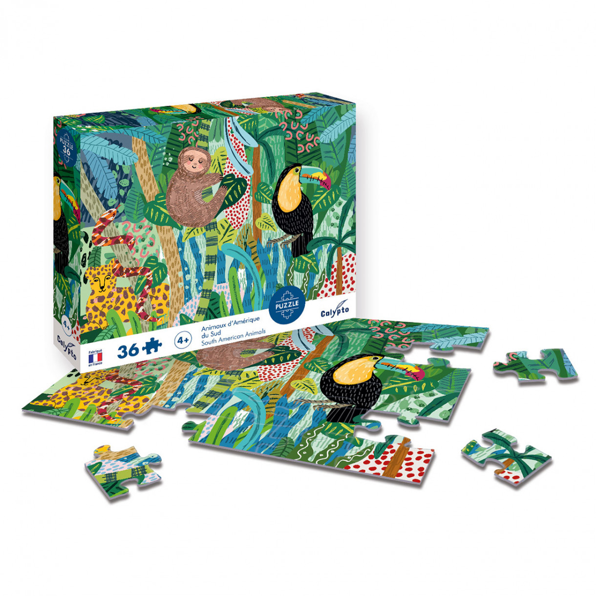 Παζλ της Νότιας Αμερικής