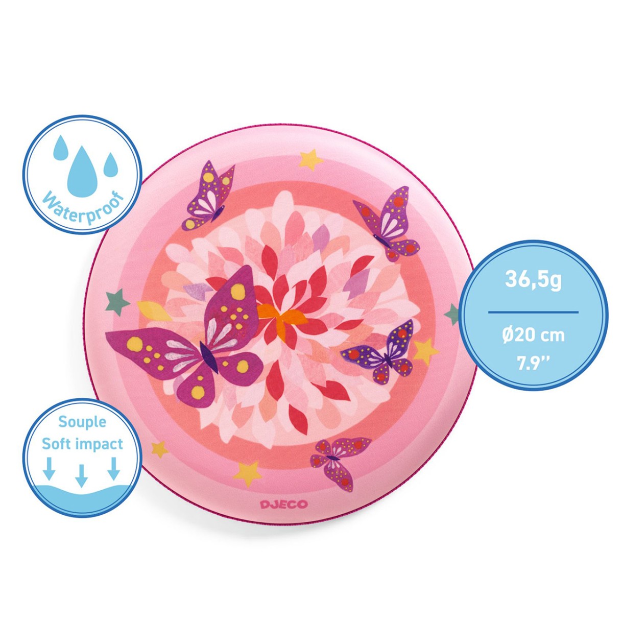 Φρίσμπι που πετούν πεταλούδες