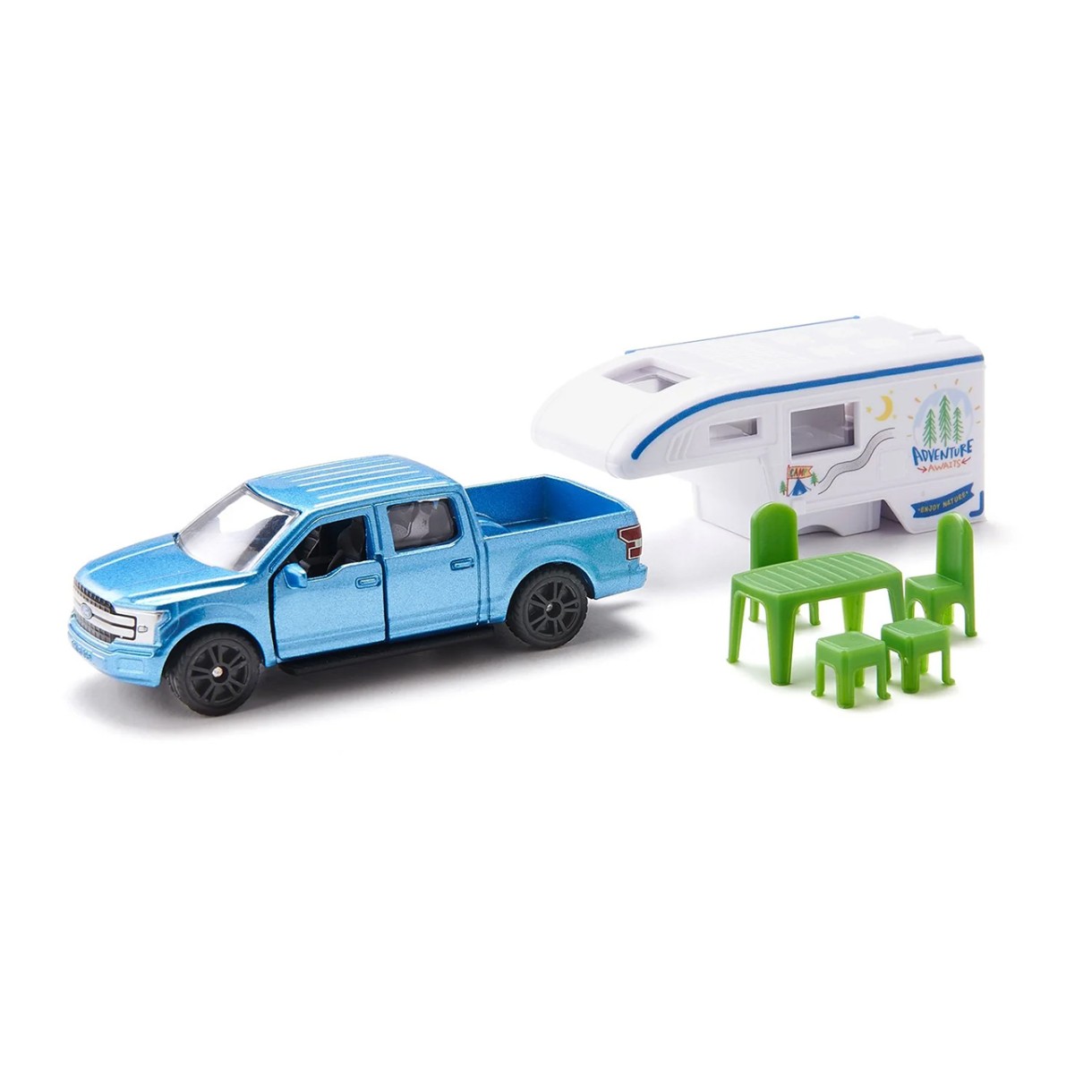 Toy pickup Ford F150 και τροχόσπιτο