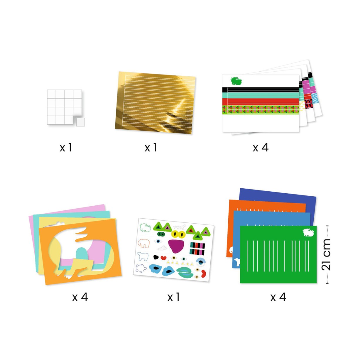 Κάντε χάρτινες εικόνες μπροστά, πίσω, μπροστά