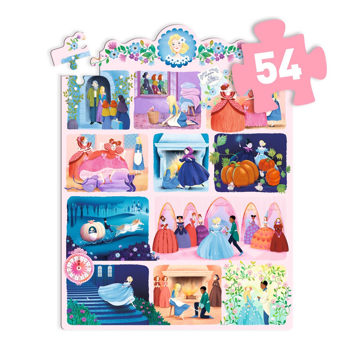 Παζλ Cinderella 54 τεμαχίων