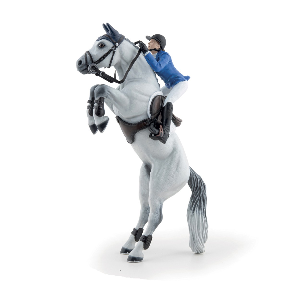 Ειδώλιο αναβάτη με άλογο Πηνελόπη και Μάιλορντ