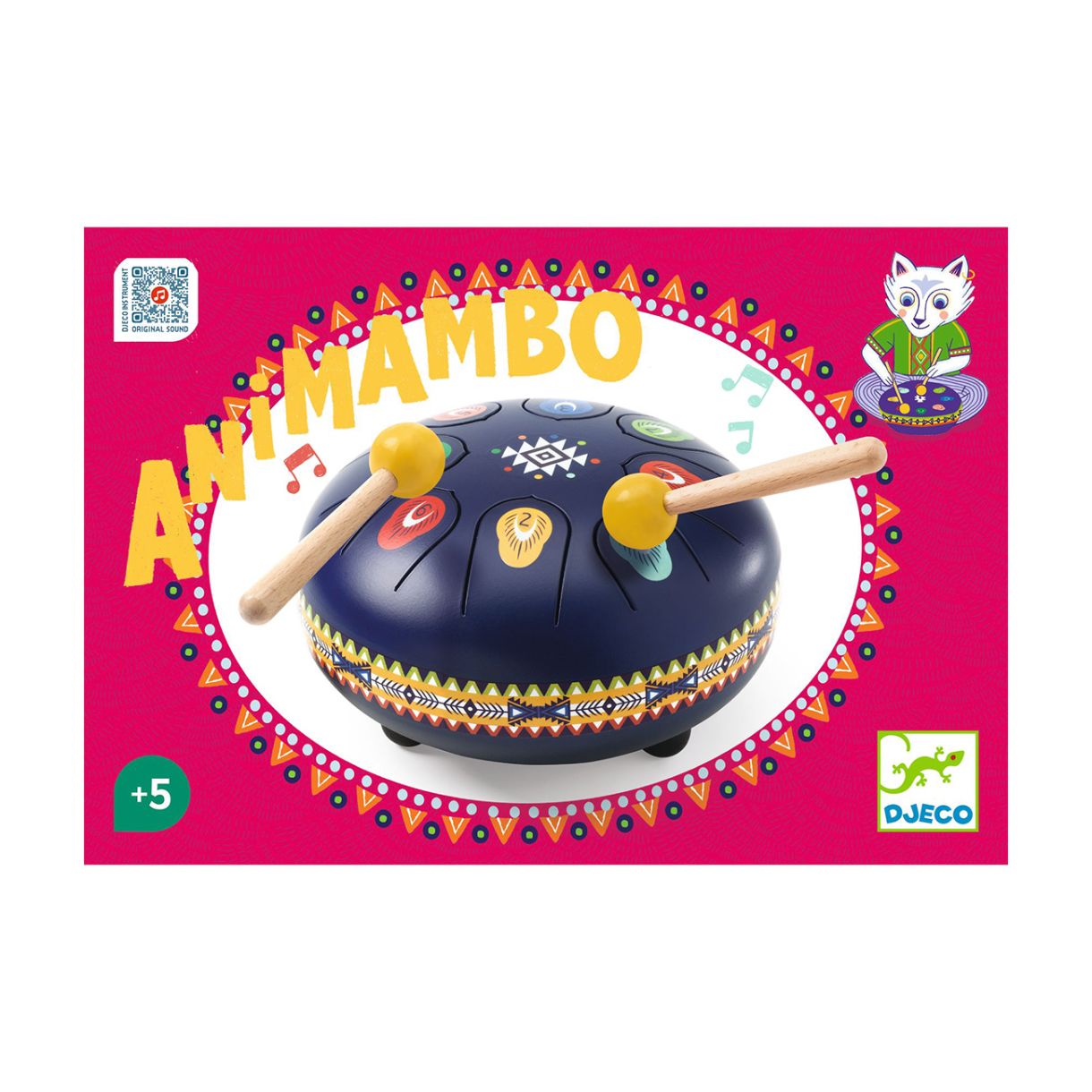 ατσάλινο τύμπανο από τη σειρά Animambo