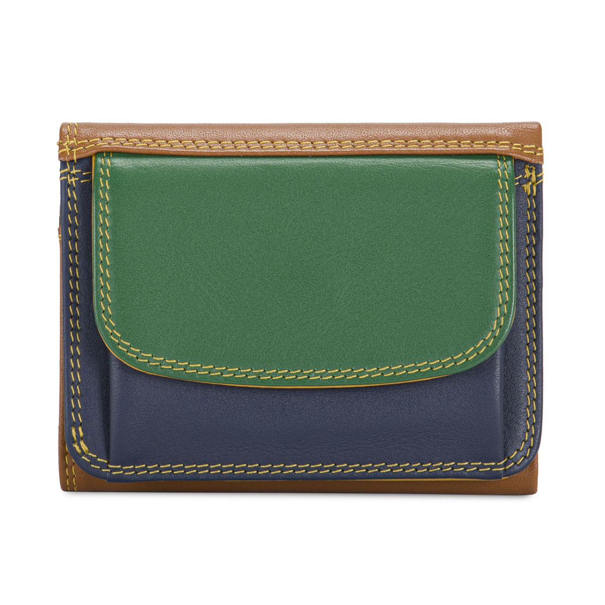 Μίνι τρίπτυχο πορτοφόλι Forest χρώμα