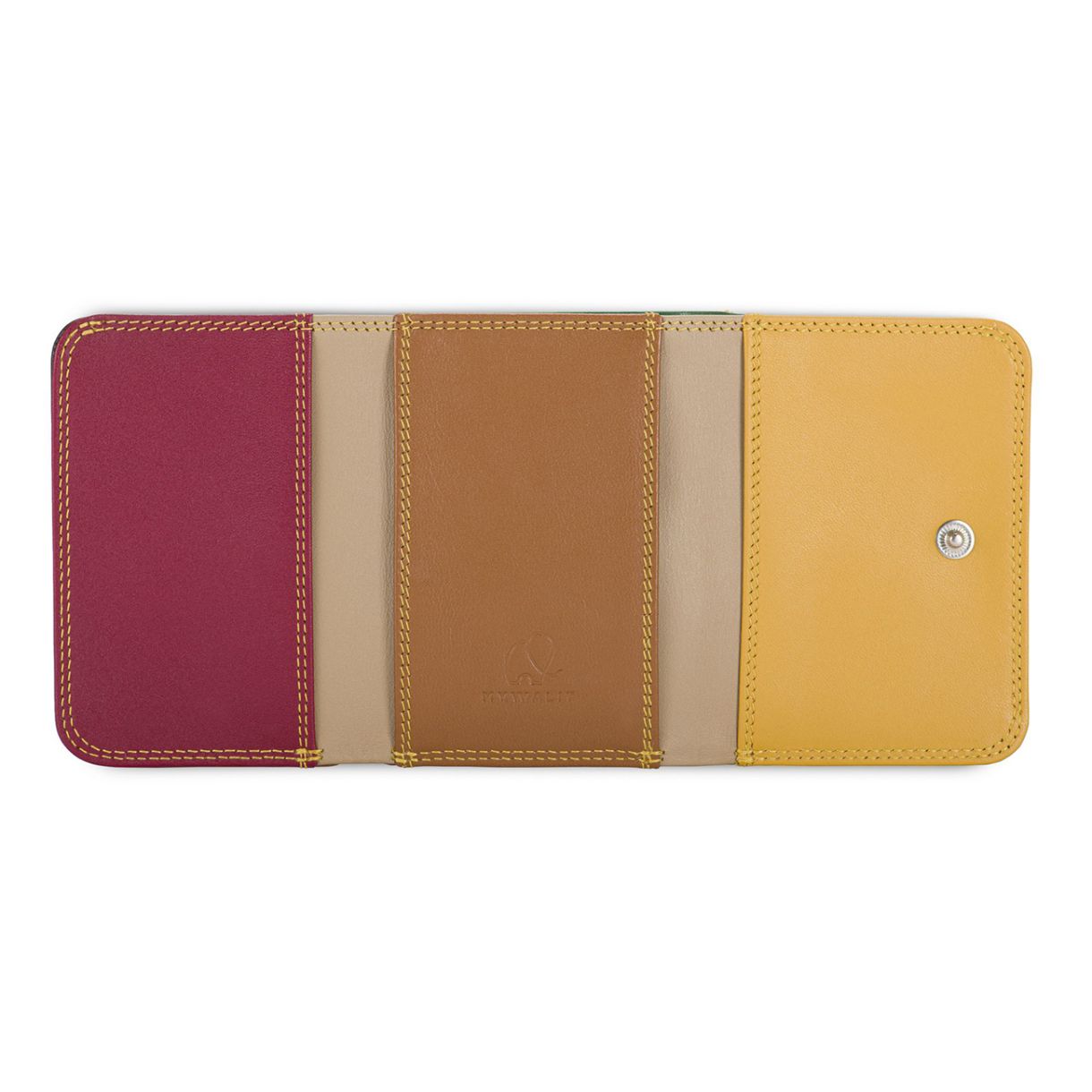 Μίνι τρίπτυχο πορτοφόλι Forest χρώμα