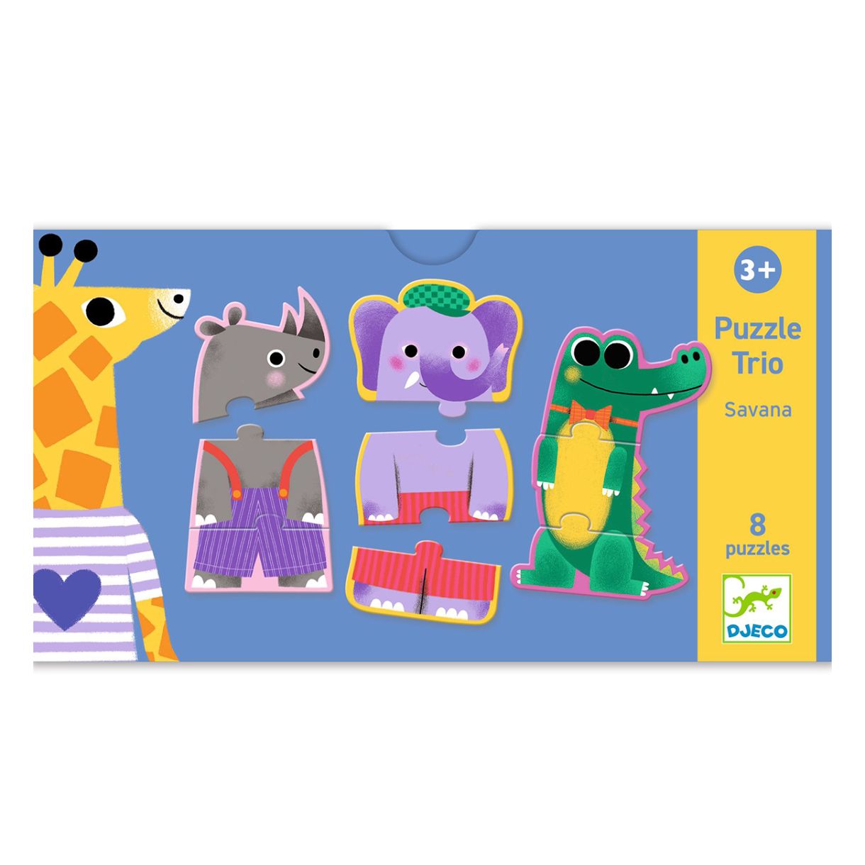 Παζλ δίδυμο trio savannah