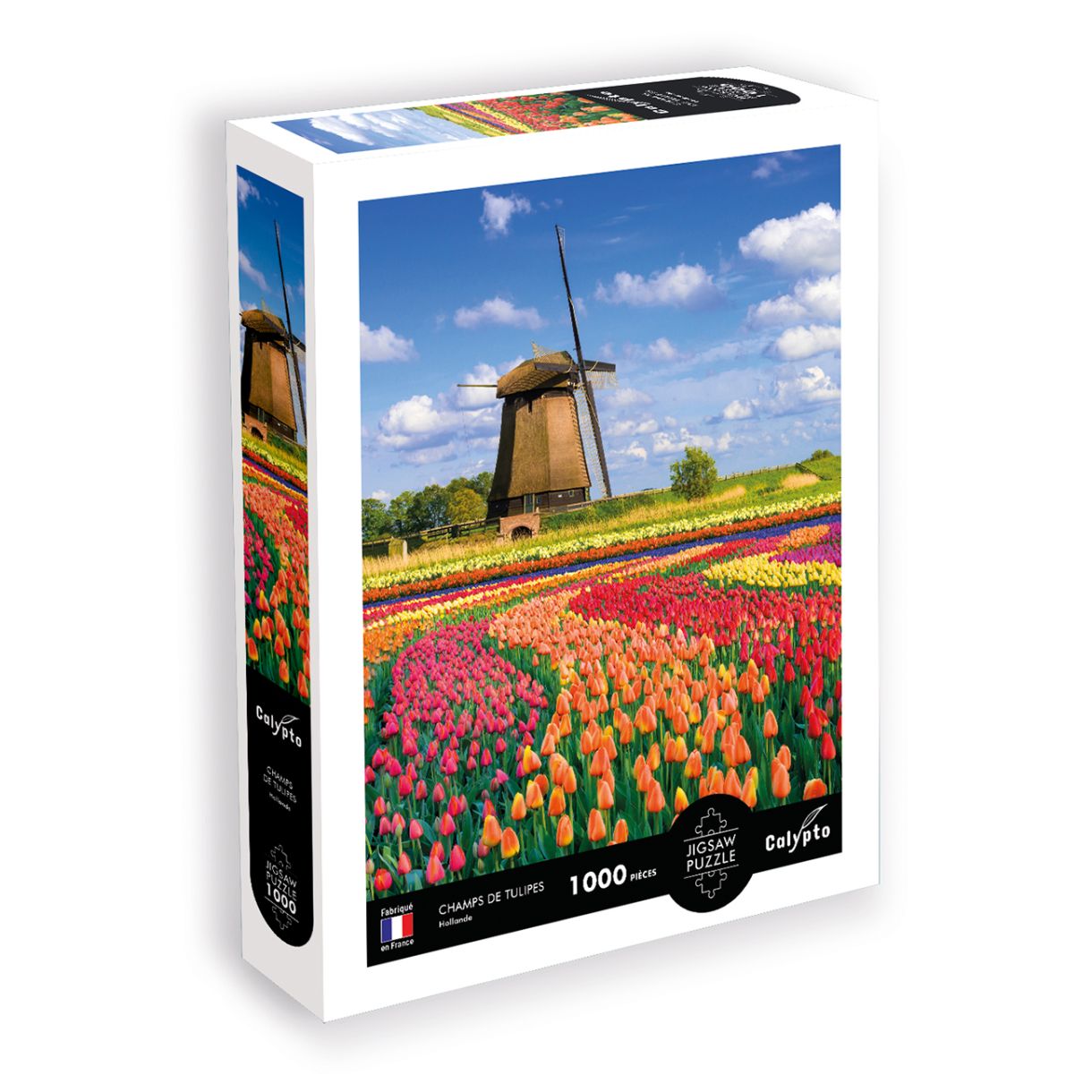 Παζλ 1000 τεμαχίων Tulip Field Ολλανδία
