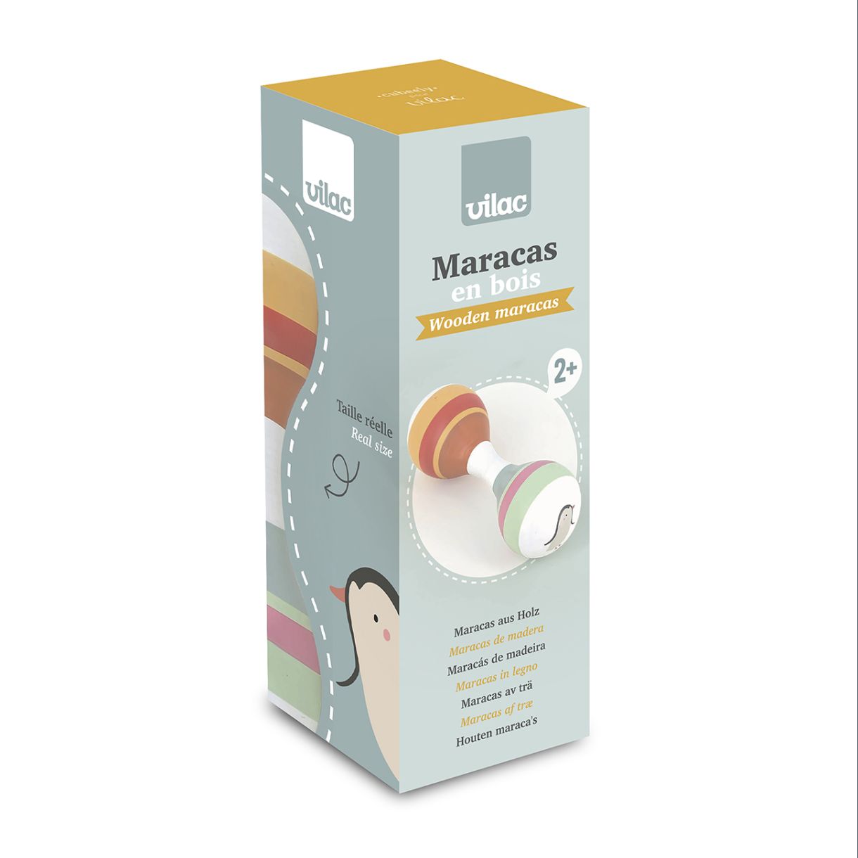 Παιχνίδι μαράκες σχεδιασμένο από τη Sarah Betz