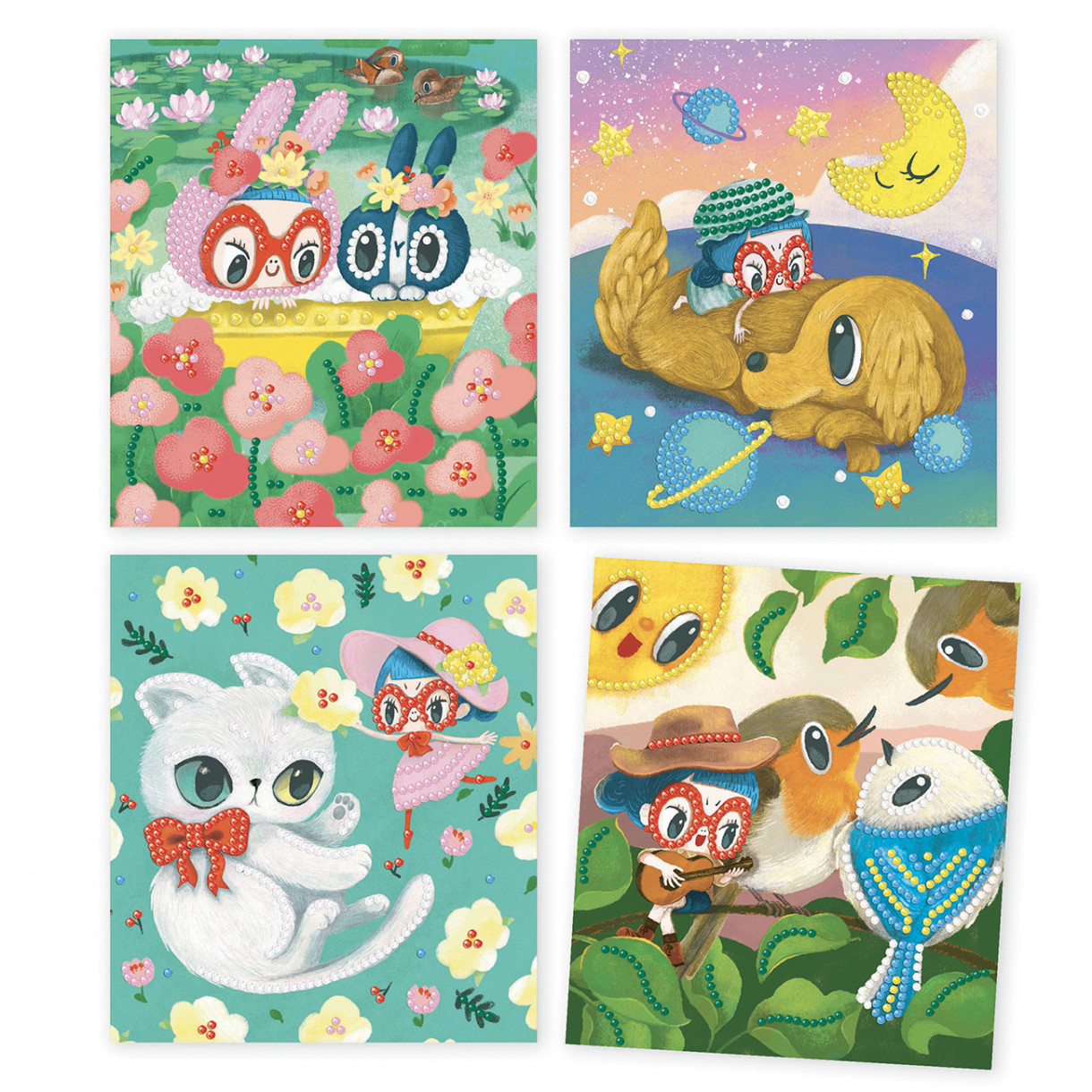 Φτιάξτε εικόνες με χρωματιστές πέτρες