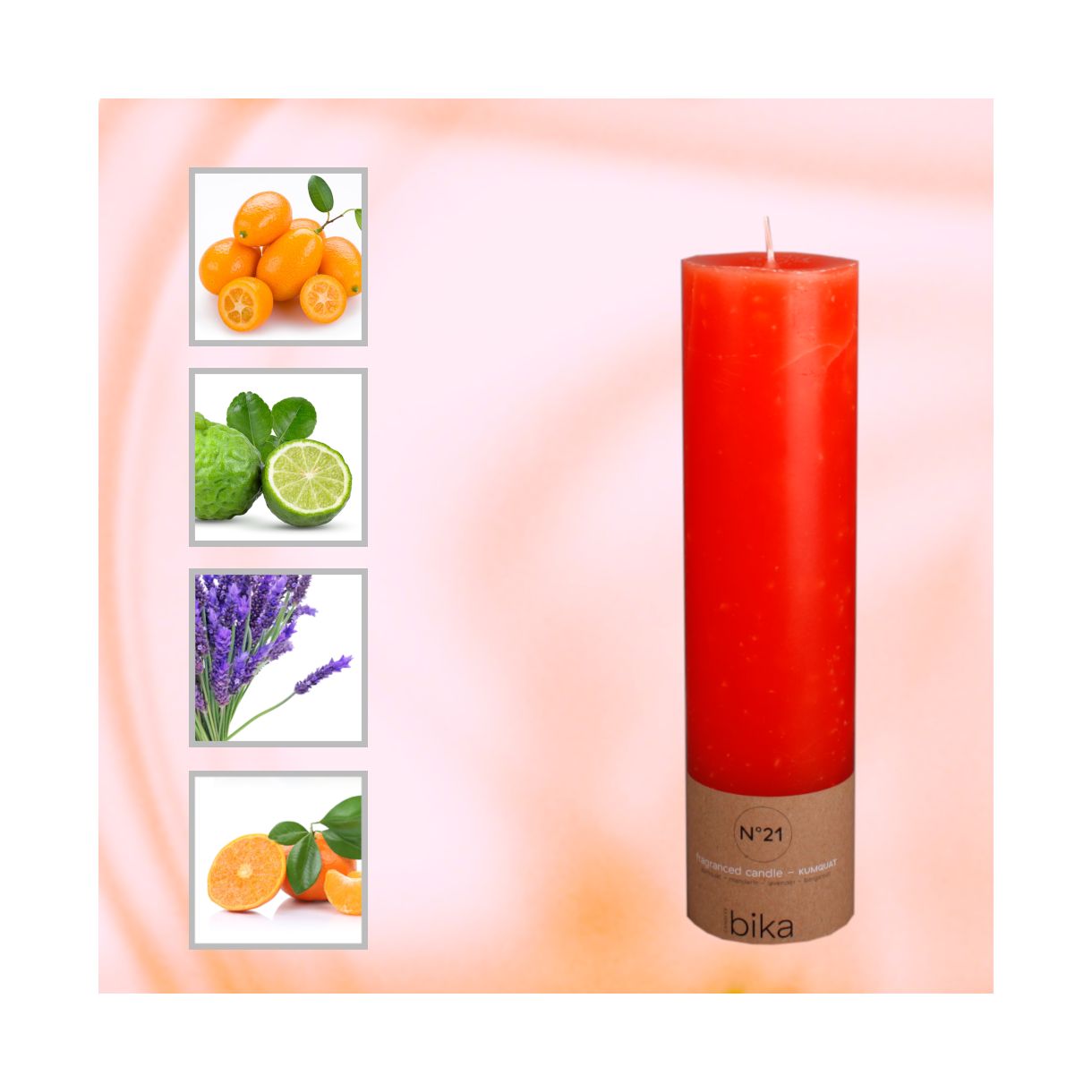 Αρωματικό κερί με κουμκουάτ