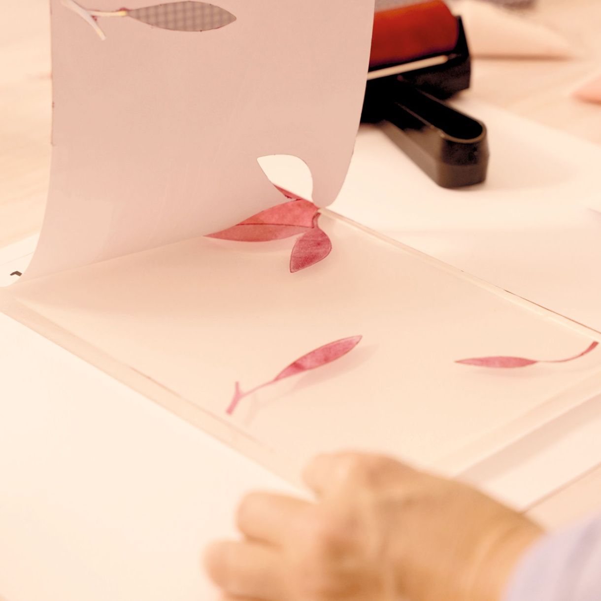 Εκτύπωση μεταφοράς Atelier 46 σε χαρτί