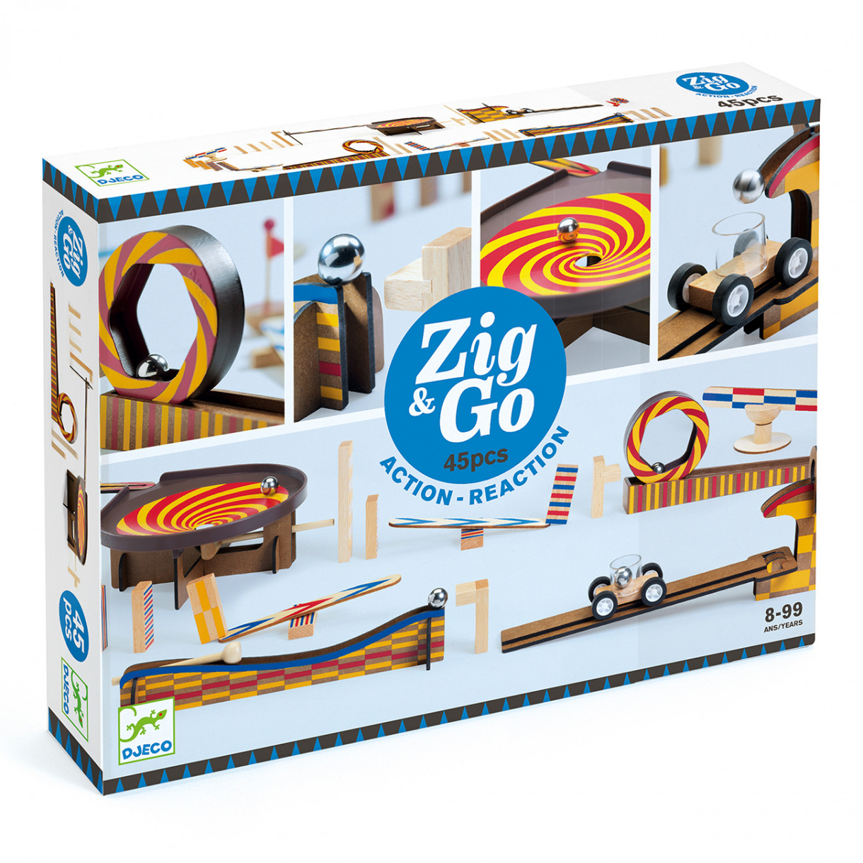 Κατασκευαστής Zig & Go 45 εξαρτήματα