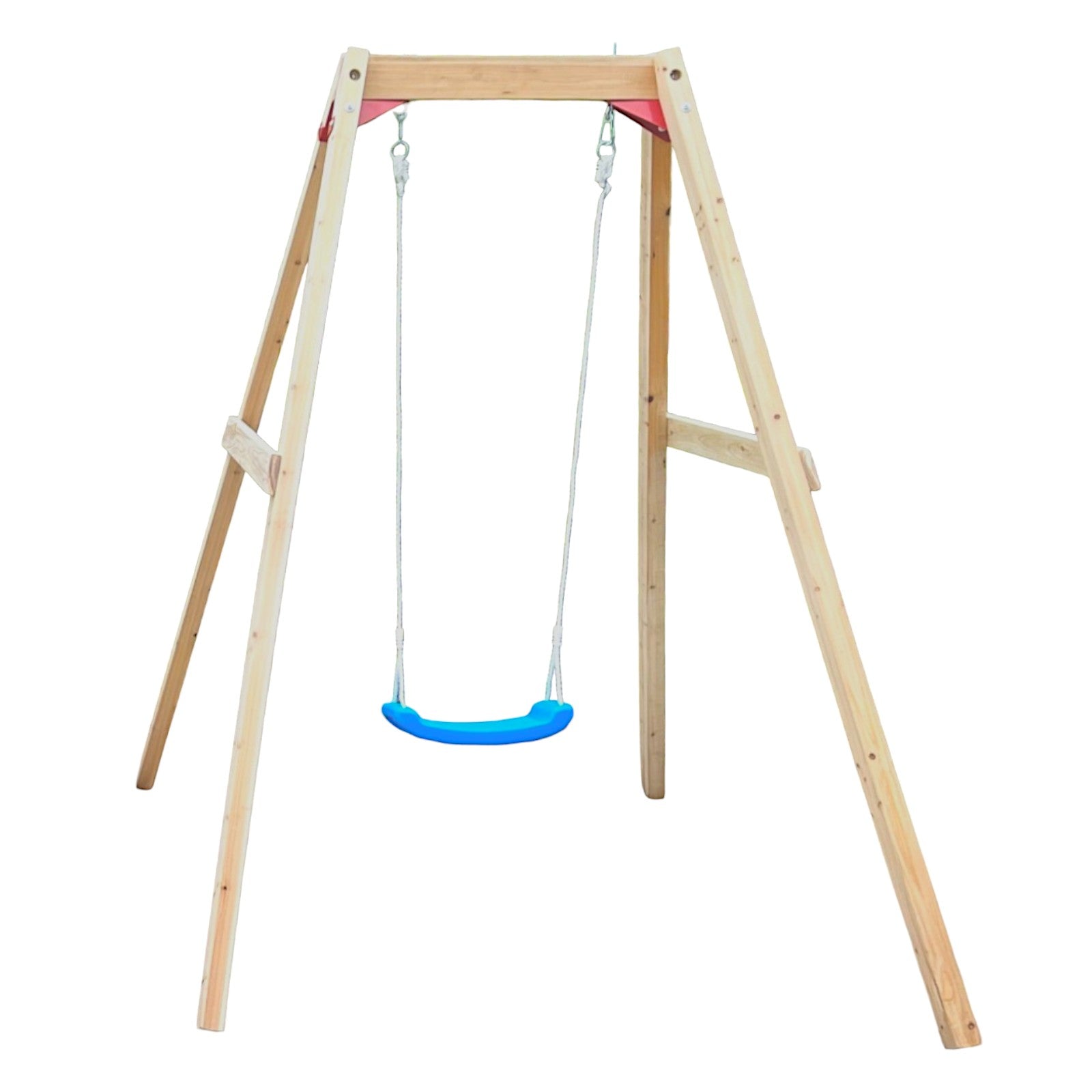 Παιδική Ξύλινη Κούνια GINGER HOME, 156x200x201 cm, Safe Outdoor Play
