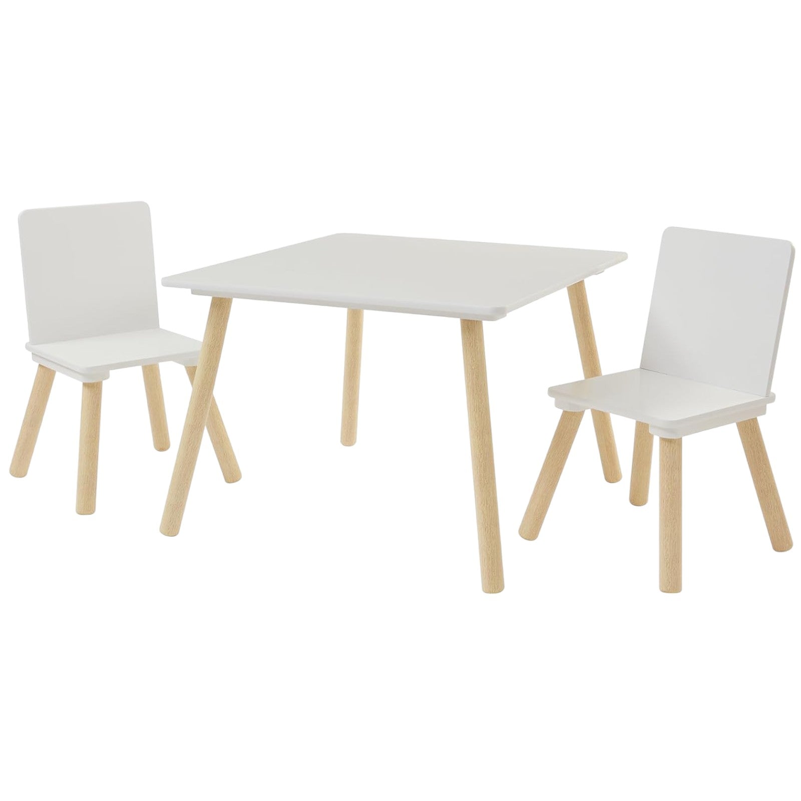 Παιδικό τραπέζι με 2 καρέκλες GINGER HOME Σετ Ξύλο TF6163