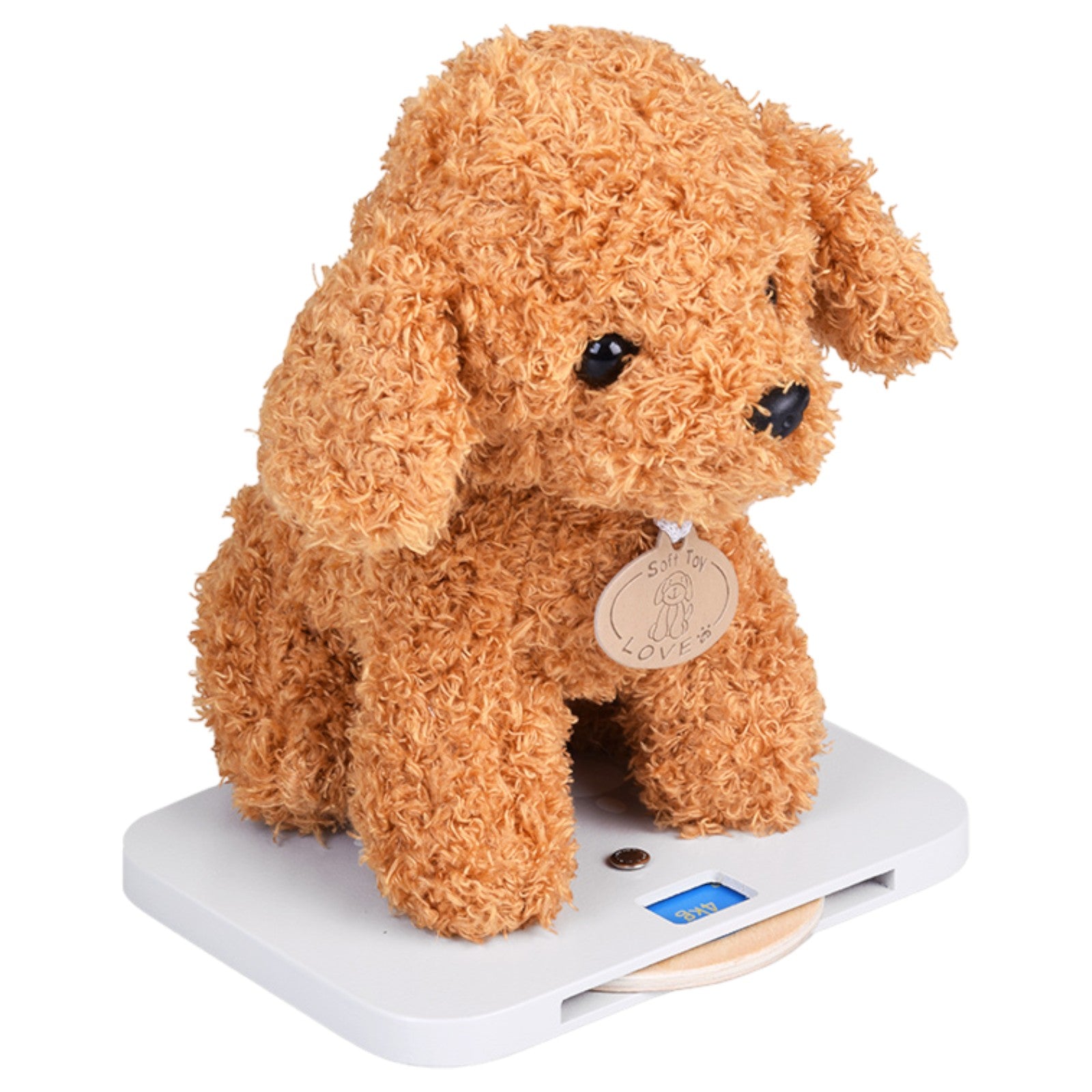 Παιχνίδι Κτηνιατρικής Κλινικής για Παιδιά GINGER HOME – Ξύλινο Κτηνιατρικό Κέντρο με Αξεσουάρ και Λούτρινο Σκυλάκι, 89×57×30 cm