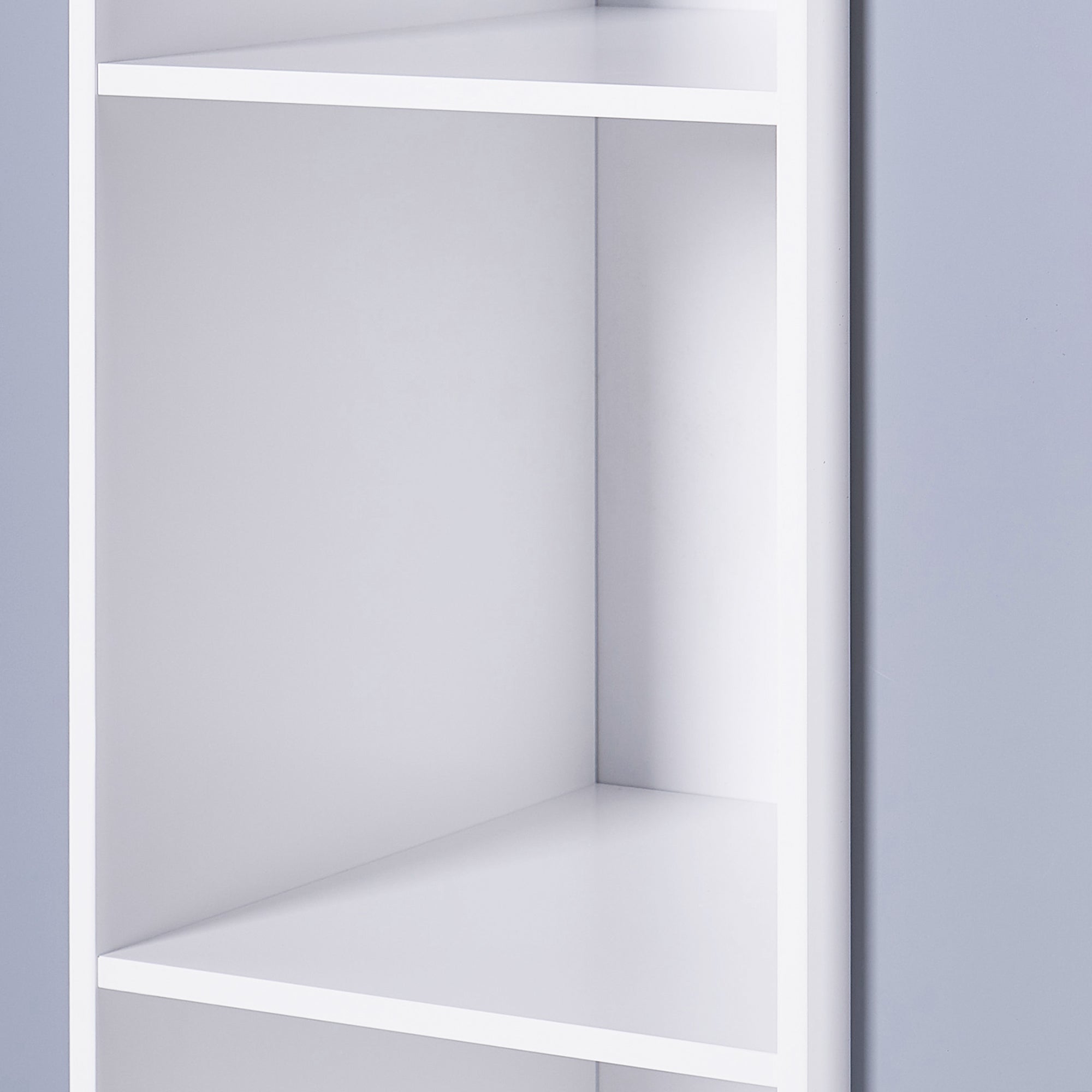 ROCKET Περιστρεφόμενο Τμήμα 360 Μοιρών με Ράφια 4 Επιπέδων, Ξύλινο - για Αποθήκευση Βιβλίων και Παιχνιδιών ΛΕΥΚΟ/ΓΚΡΙ