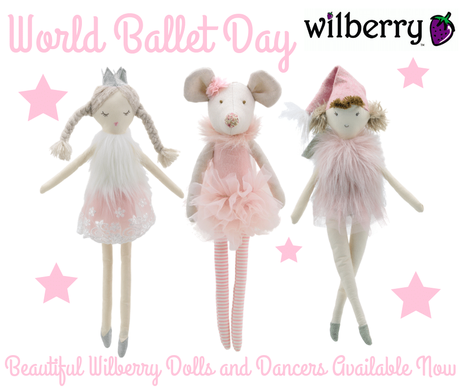 Κούκλα Wilberry Rag Bella σε λευκό χρώμα 58 cm.