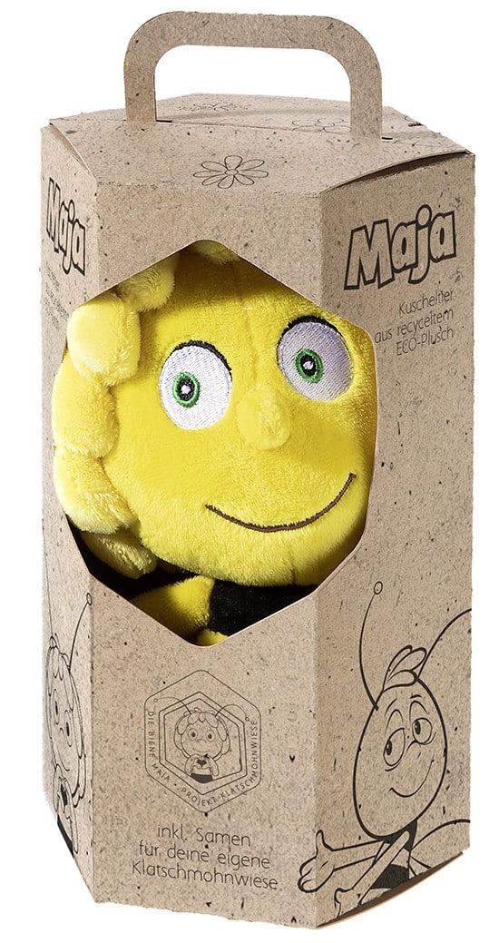 Eco μαλακό παιχνίδι από την Maya the Bee - Willy 20 cm σε οικολογικό κουτί