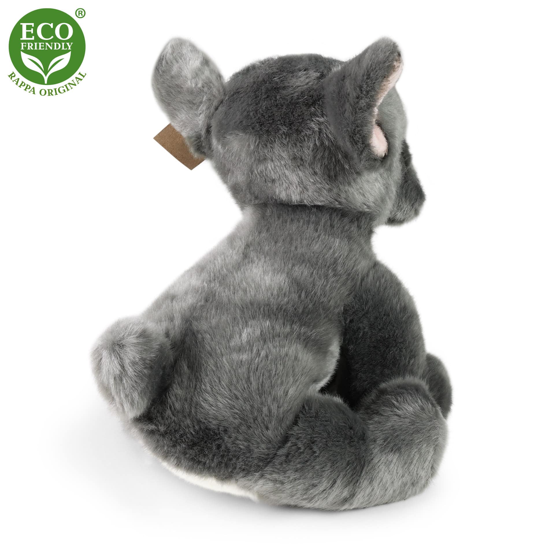 Λούτρινο Dog Grey French Bulldog κάθισμα 26 cm.