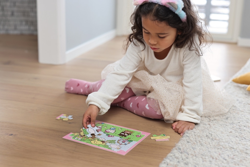 Ξύλινο παζλ Hello Kitty 20 τεμαχίων