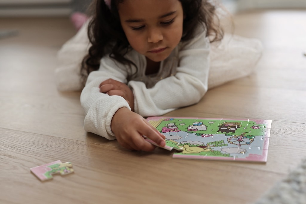 Ξύλινο παζλ Hello Kitty 20 τεμαχίων