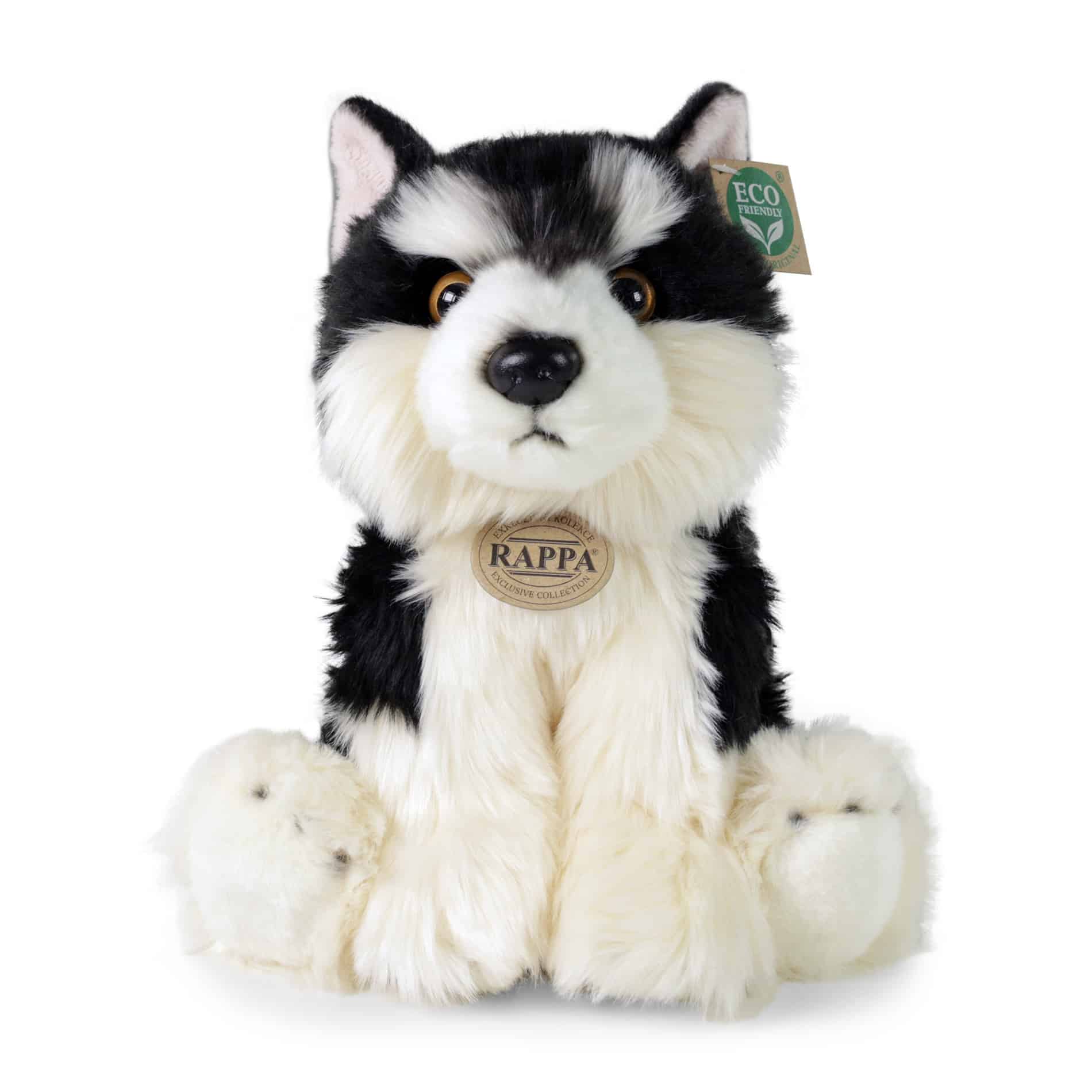 Λούτρινο σκυλί Malamute 28 cm καθιστό