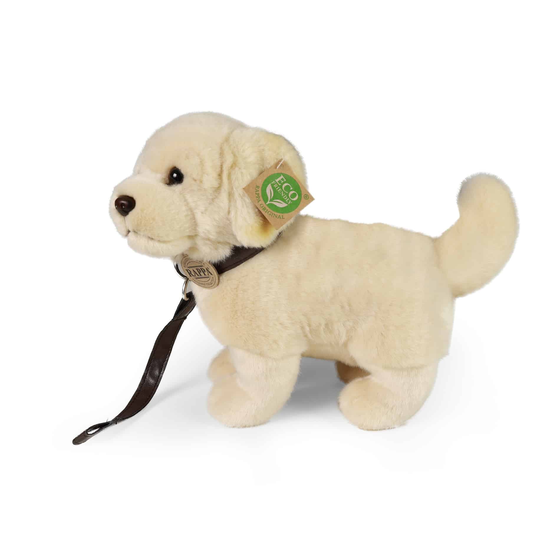 Λούτρινο σκύλο Golden Retriever με λουρί 25 cm.