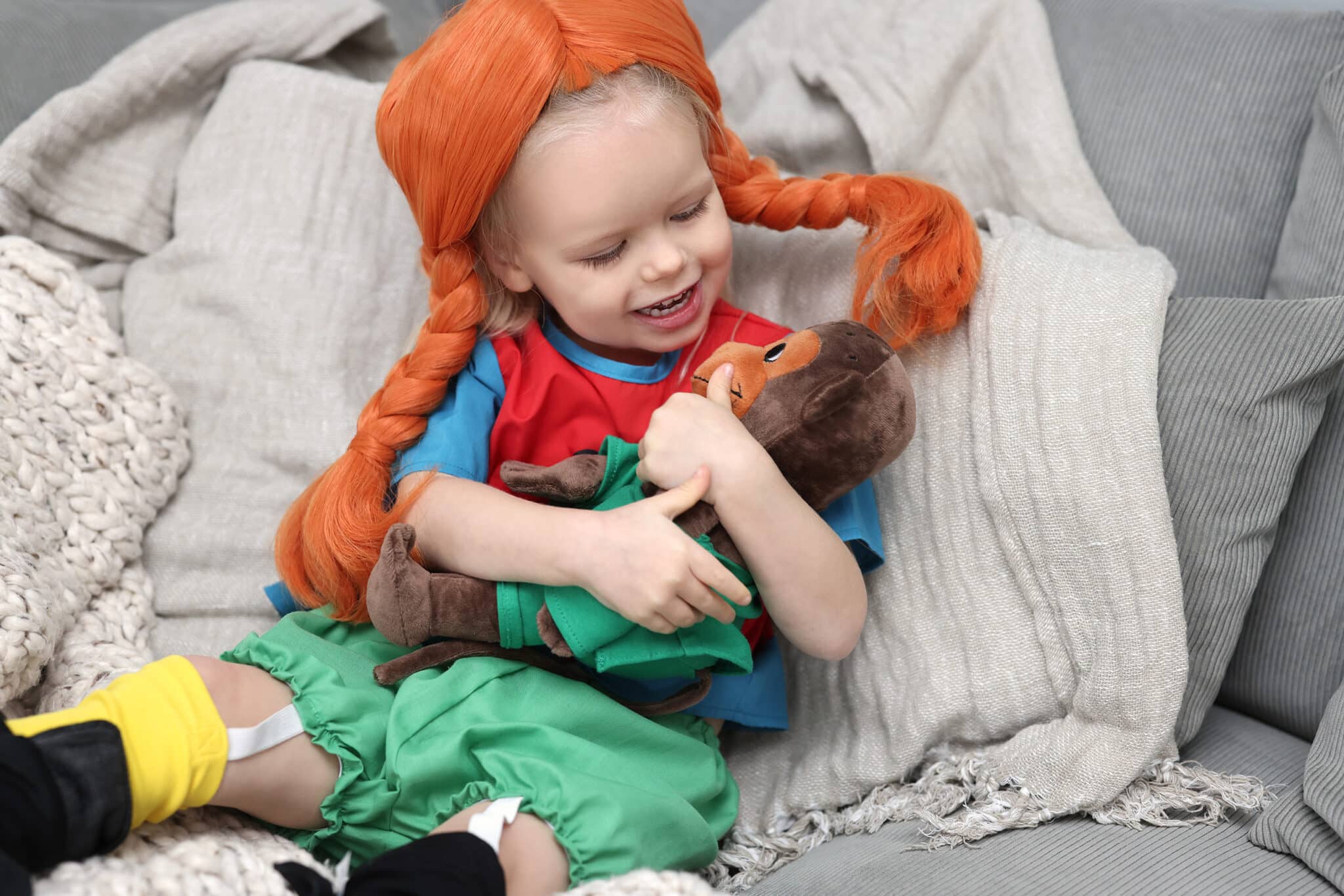 Μέγεθος στολής Pippi 4-6 ετών 110-116 cm 3 μέρη