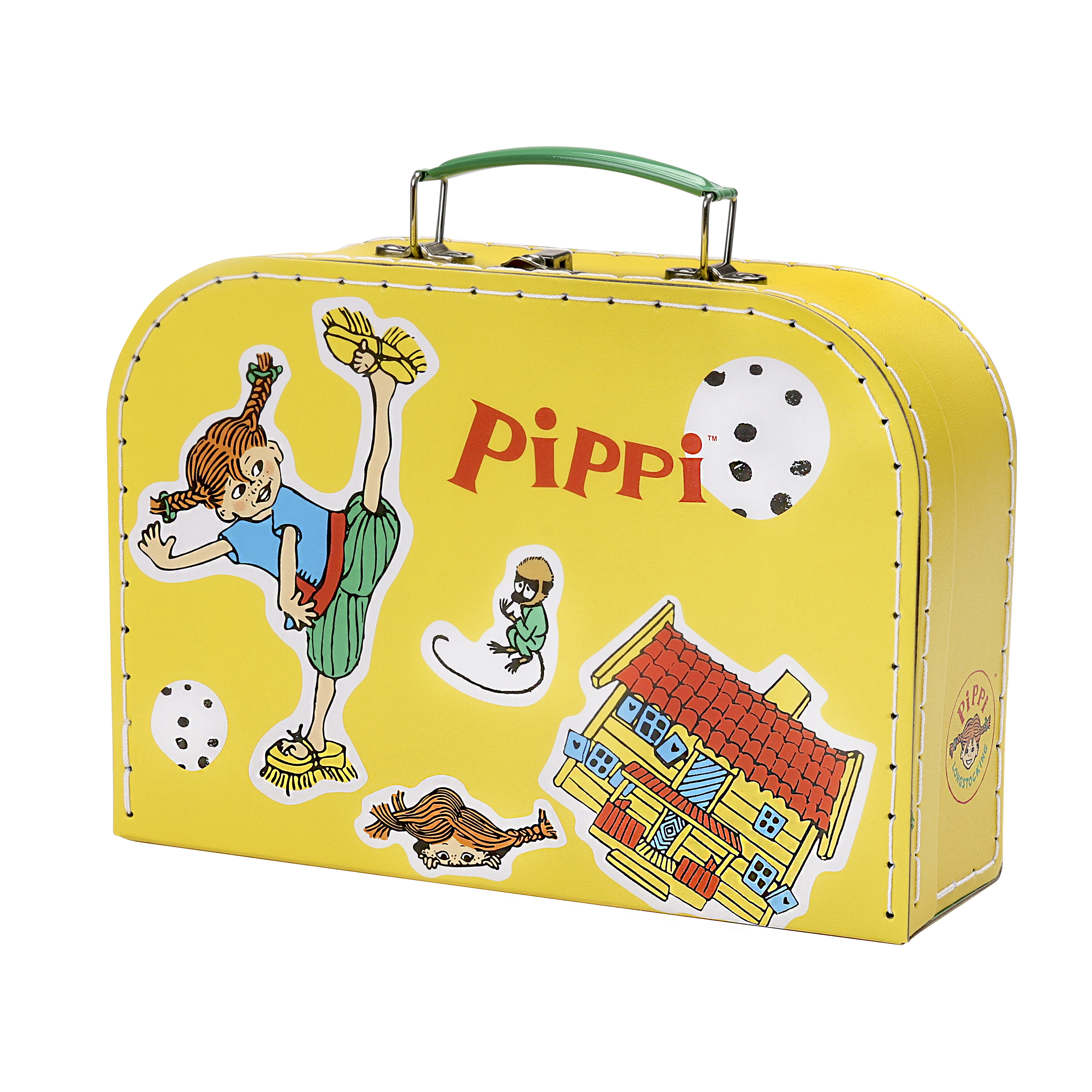 Η Pippi and friends κίτρινη βαλίτσα 25 εκ.