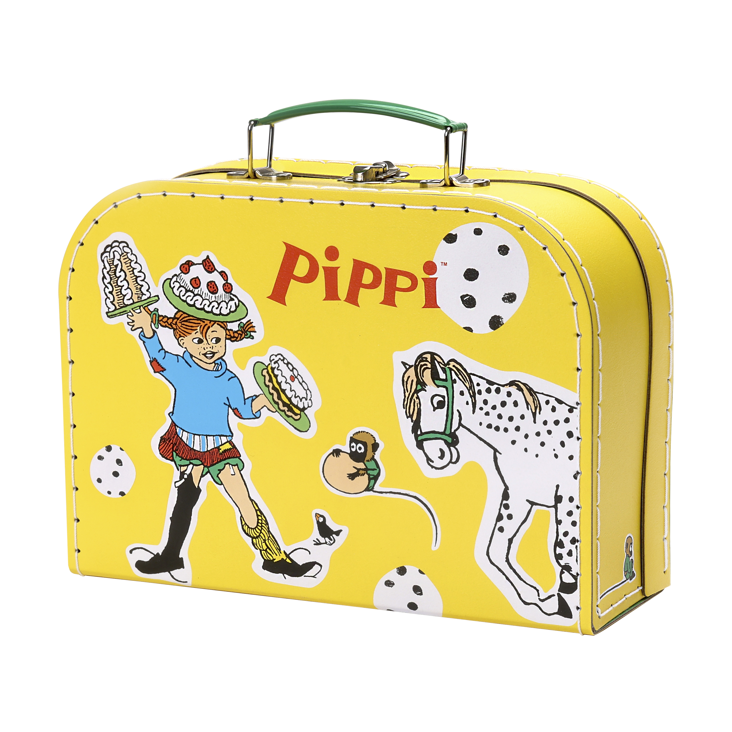 Η Pippi and friends κίτρινη βαλίτσα 25 εκ.