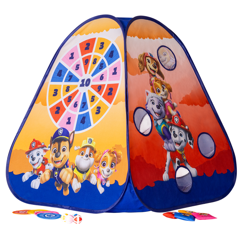 PAW PATROL Παιδική σκηνή με παιχνίδια 3 σε 1