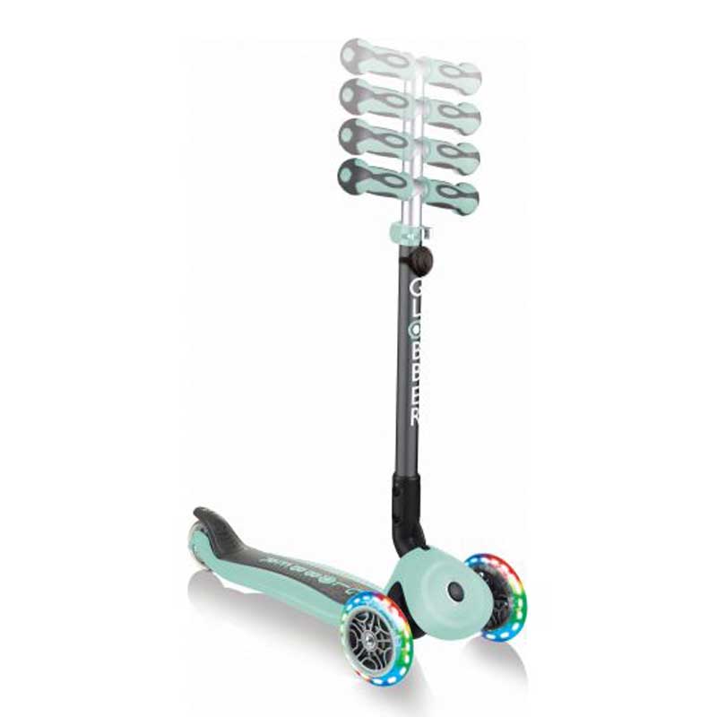 5 σε 1 GO UP Deluxe Lights Parental Control Scooter Mint Green