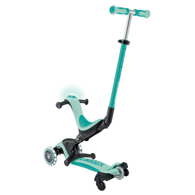 Πατίνι 5 σε 1 GLOBBER GO UP DELUXE LITS 360° - πράσινο μέντας
