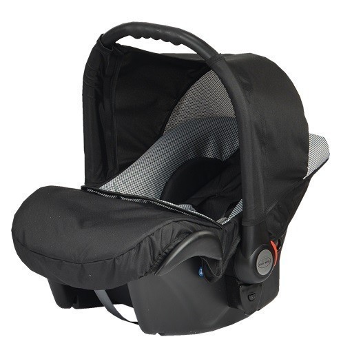 Παιδικό κάθισμα αυτοκινήτου Merc Zipy - Μαύρο και γκρι