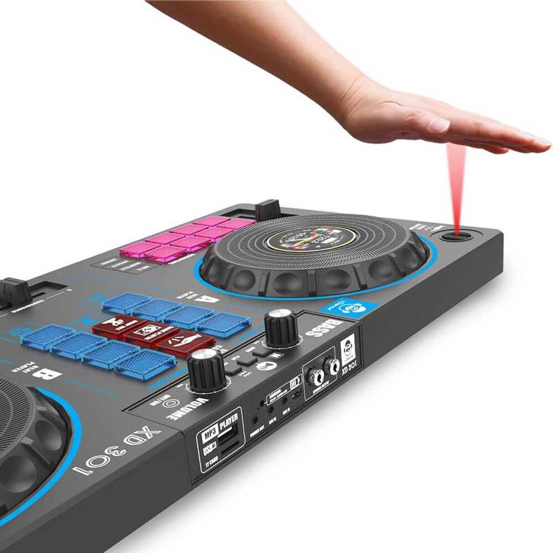 Παιδική κονσόλα DJ 14 σε 1, μαύρη