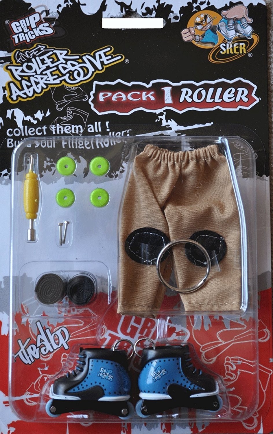 Παιχνίδι με δάχτυλα Rollers, μπλε