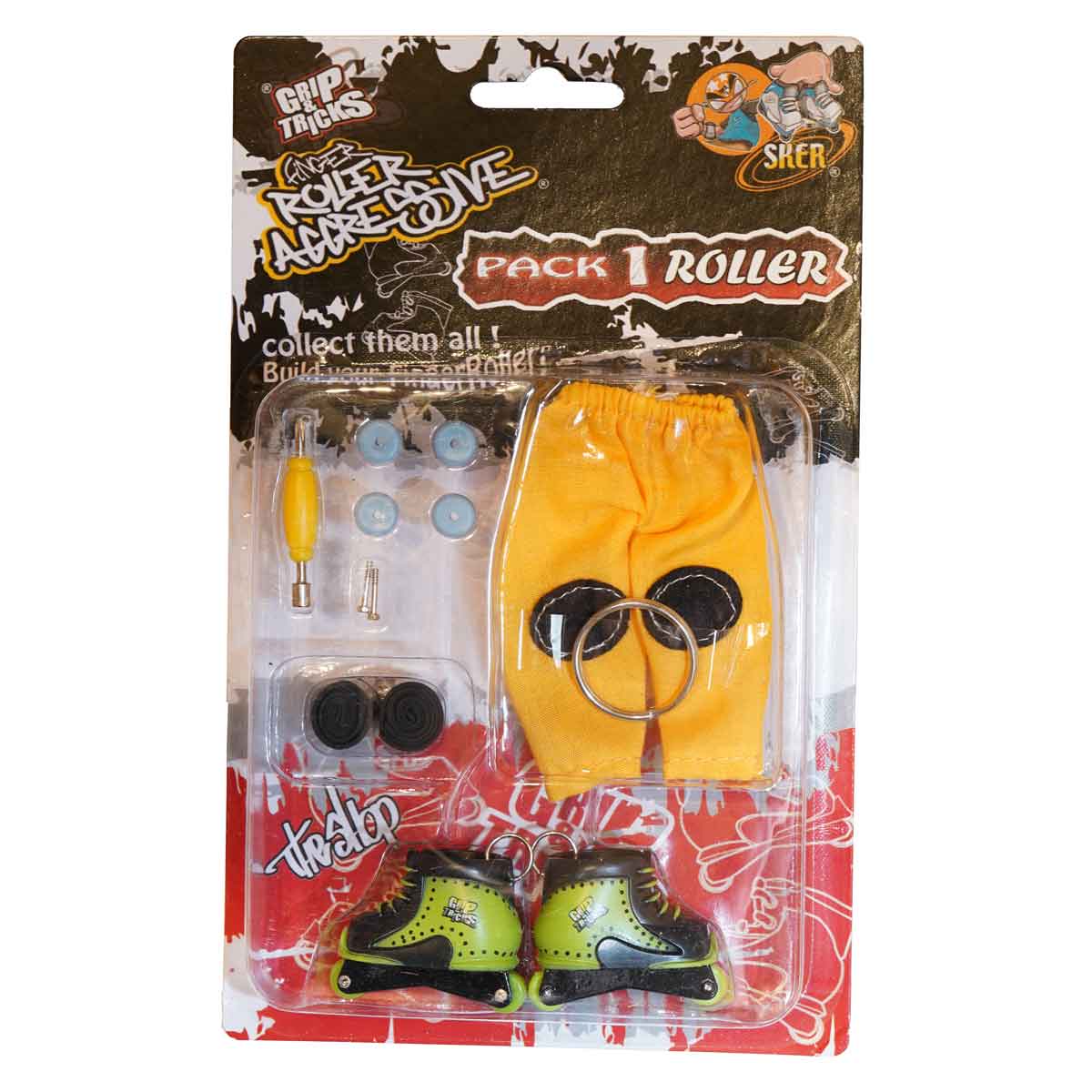 Παιχνίδι με τα δάχτυλα Rollerballs, πράσινο