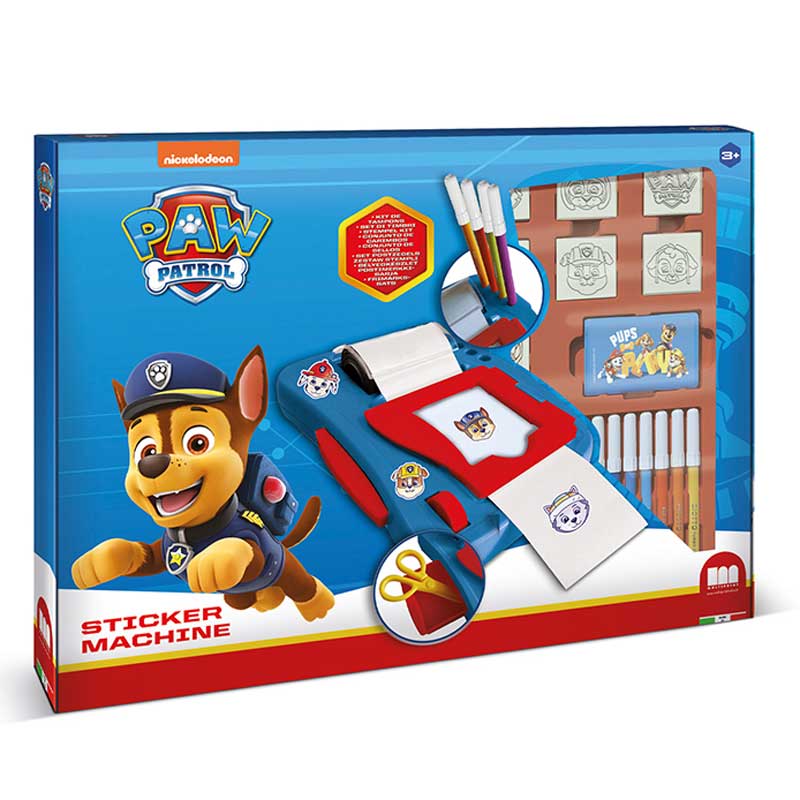 Δημιουργικό κιτ "Paw Patrol" με μηχανή αυτοκόλλητων και αξεσουάρ
