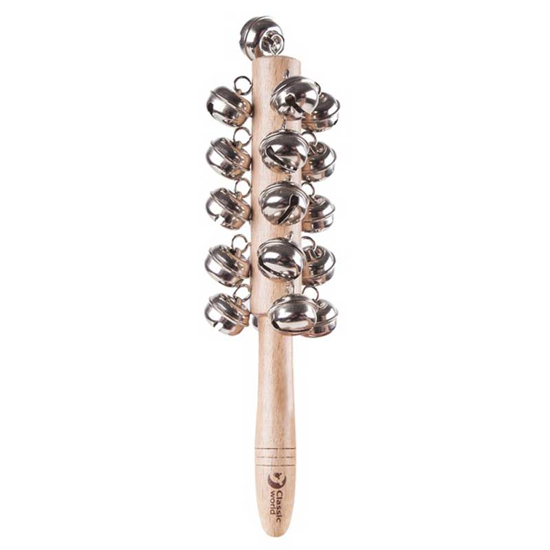 Μουσικό όργανο - ένα ξύλινο ραβδί με κουδούνια