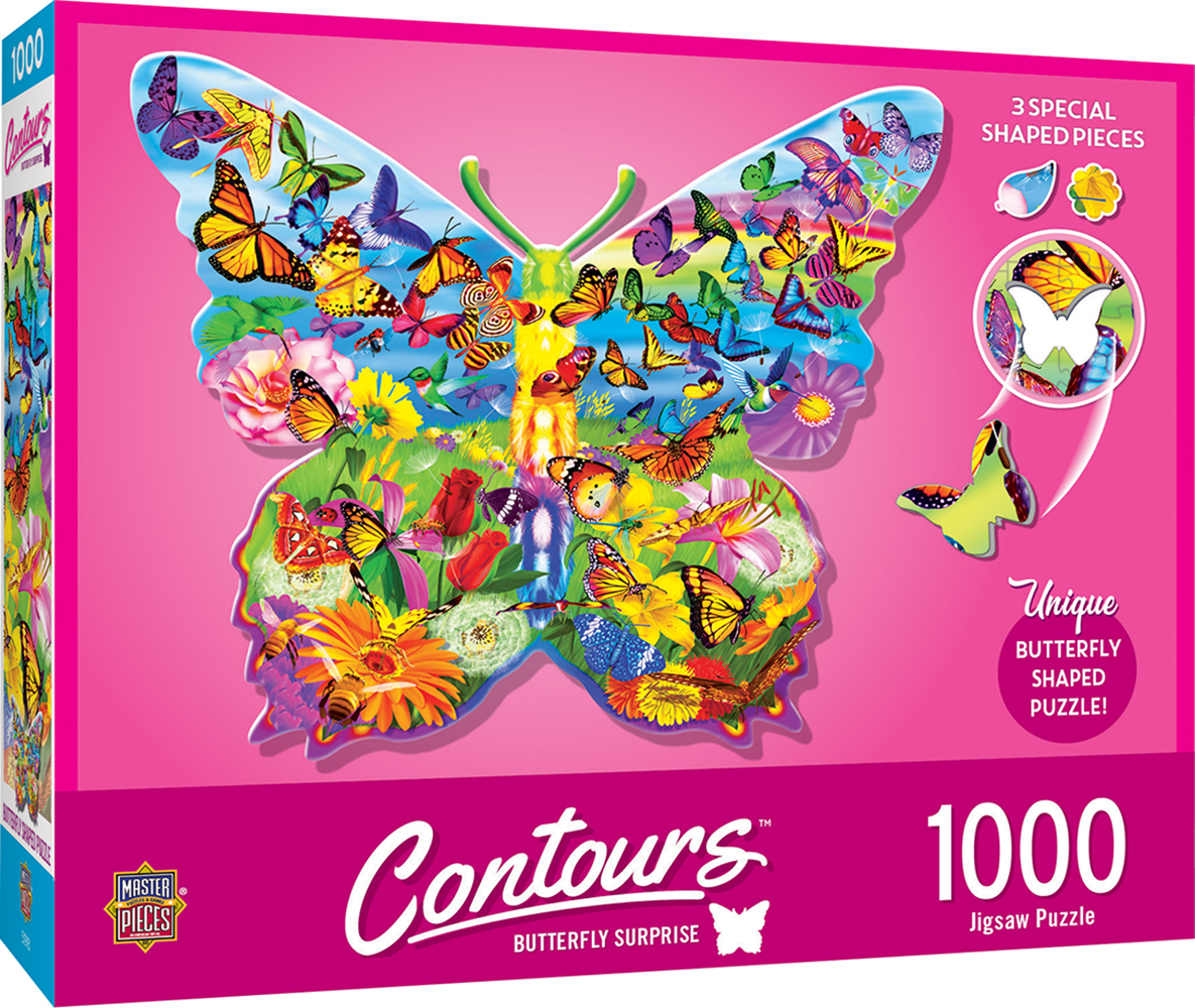 Παζλ Master Pieces 1000 τεμαχίων - Πεταλούδα
