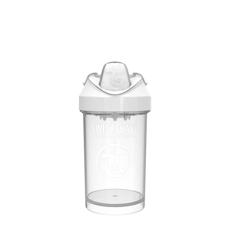 Transition cup Twistshake 300 ml 8+ μηνών λευκό