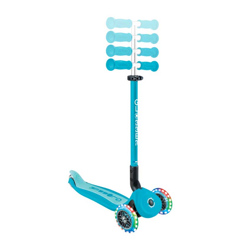 Πτυσσόμενο σκούτερ 5 σε 1 GLOBBER GO UP ACTIVE LITS 360° - aqua