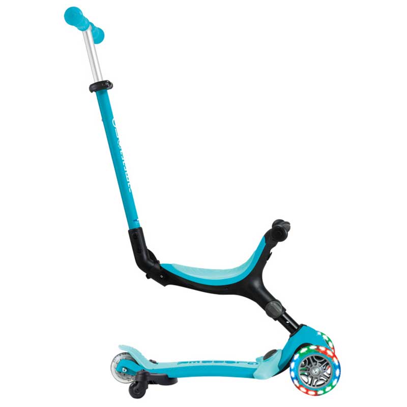 Πτυσσόμενο σκούτερ 5 σε 1 GLOBBER GO UP ACTIVE LITS 360° - aqua