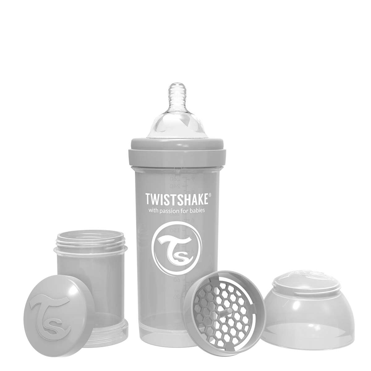 Μπουκάλι για μωρά κατά των κολικών Twistshake 260 ml
