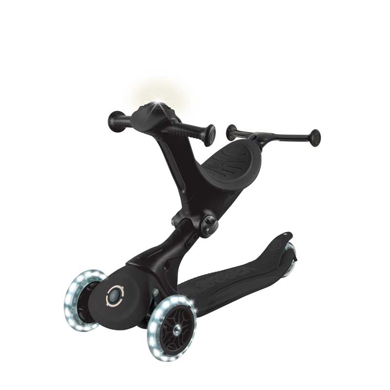 Πατίνι 5 σε 1 GLOBBER GO UP DELUXE LITS 360° - μαύρο