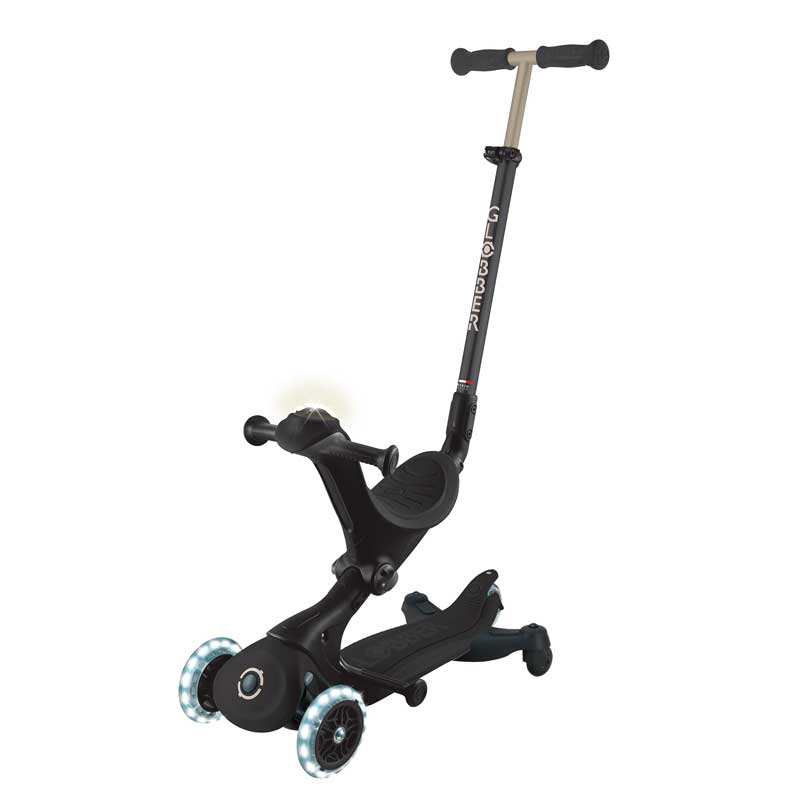 Πατίνι 5 σε 1 GLOBBER GO UP DELUXE LITS 360° - μαύρο